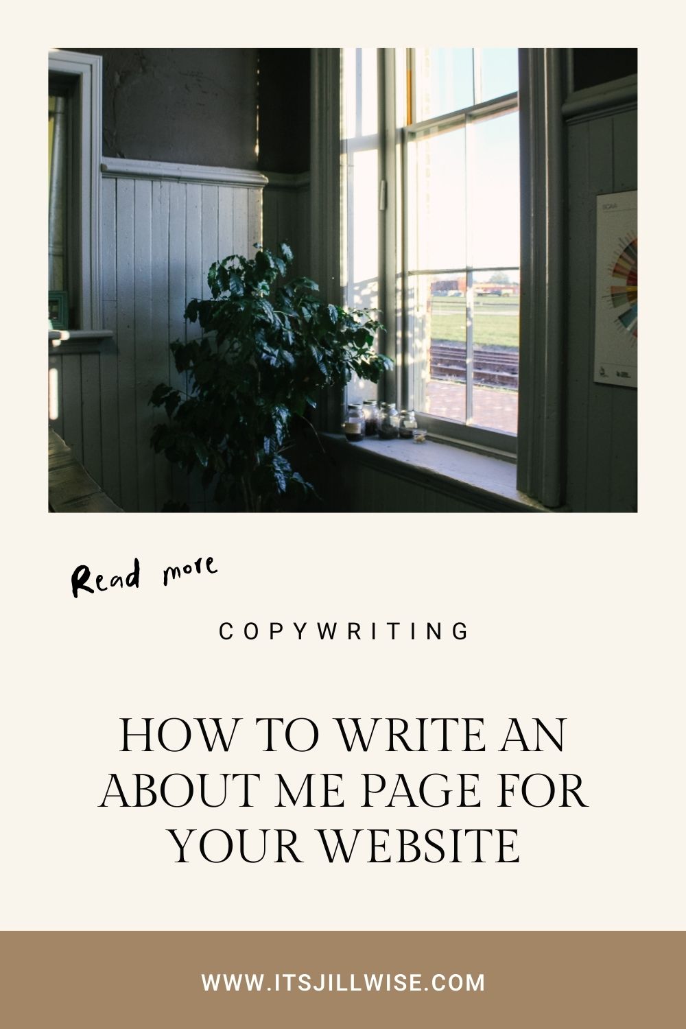How to write an about me page for your website