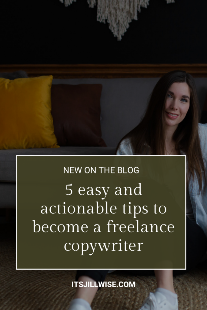 Everything you need to know to become a copywriter.