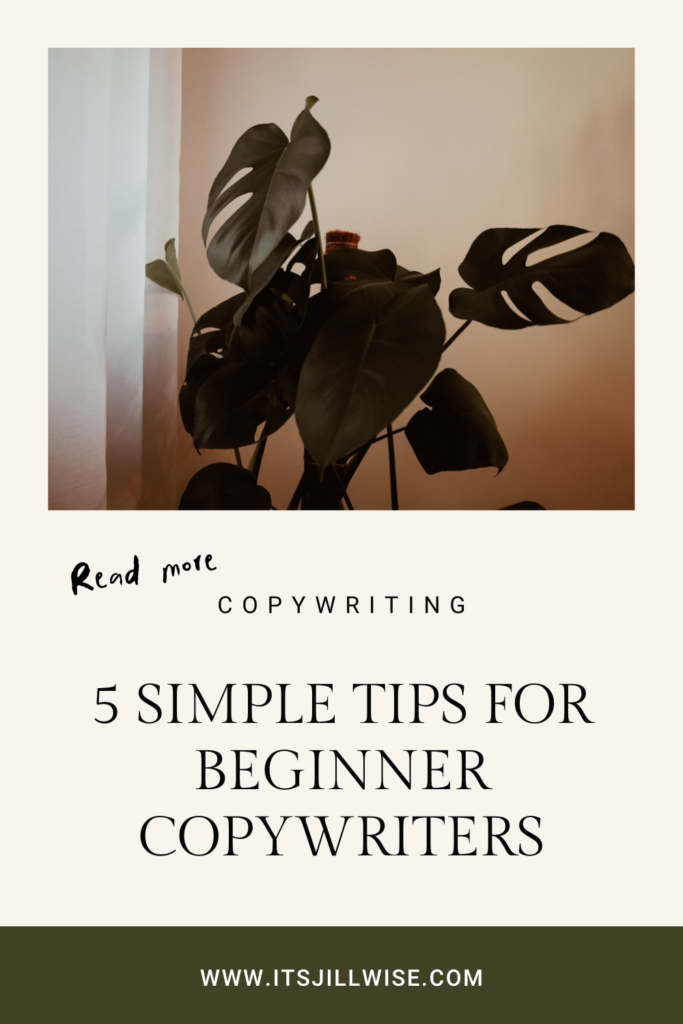 5 tips to start copywriting for beginners.