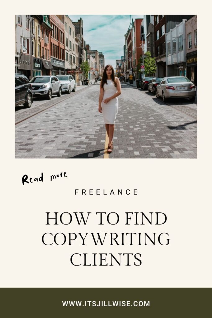 Ways to get freelance copywriting clients as a beginner.