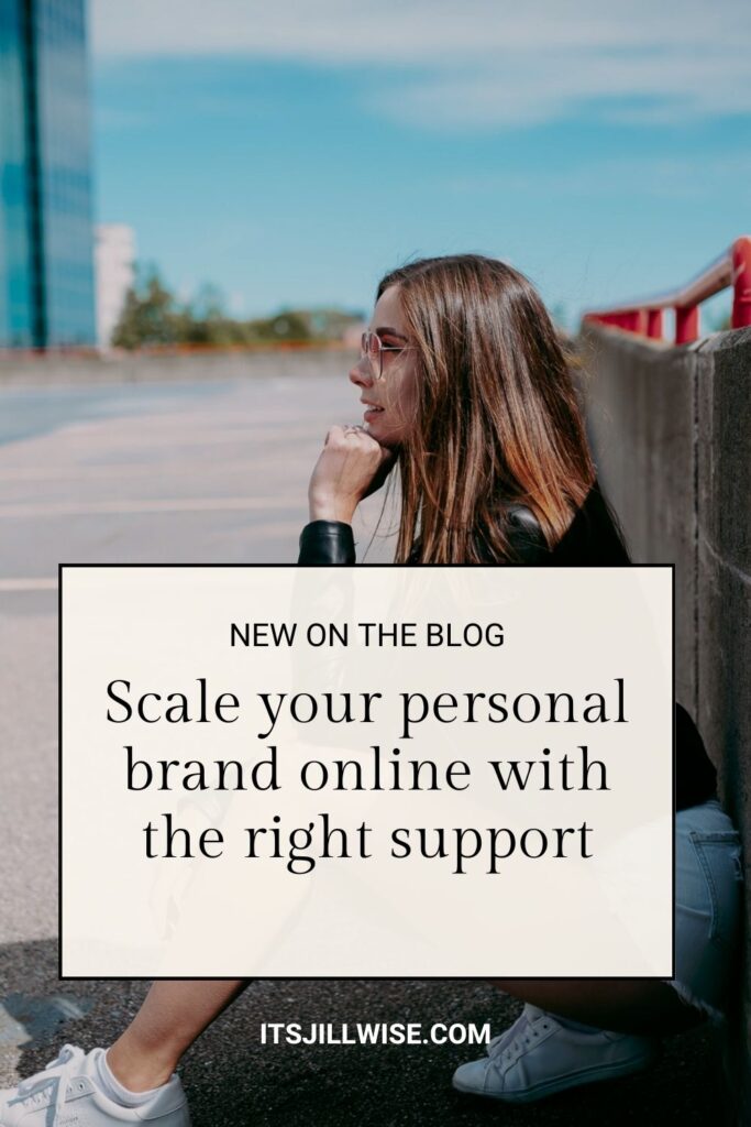 How to hire a personal brand consultant to grow an online business.